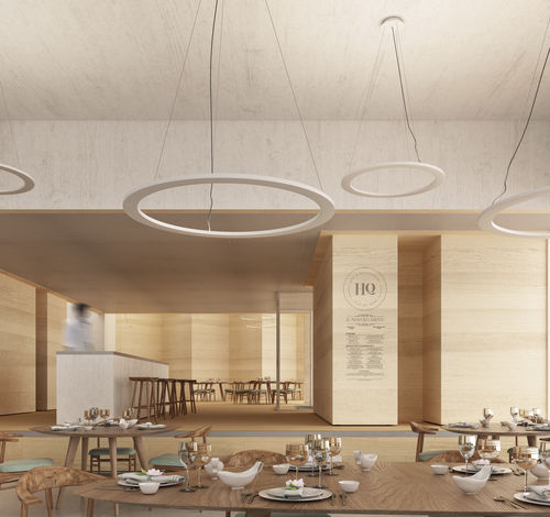 Luce a sospensione - CIRCULAR SLIM - Martinelli Luce Spa - LED / rotonda / IP20