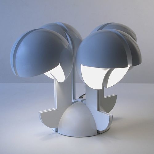 Lampada da tavolo - RUSPA - Martinelli Luce Spa - in alluminio / design originale / con cavo