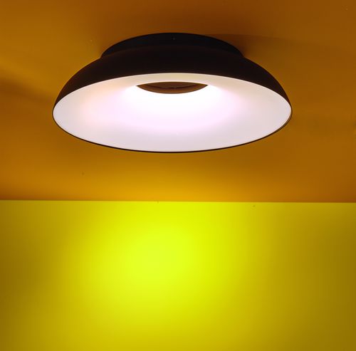 Plafoniera contemporanea - MAGGIOLONE  - Martinelli Luce Spa - rotonda / in alluminio verniciato / in metacrilato