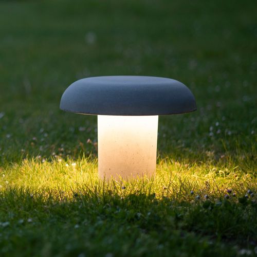 Lampada da pavimento - AMANITA - Martinelli Luce Spa - in policarbonato / in calcestruzzo / contemporanea