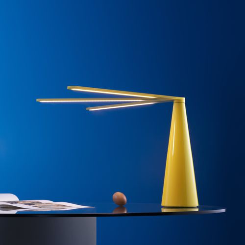 Lampada da tavolo - ELICA  - Martinelli Luce Spa - in alluminio / design originale / con cavo
