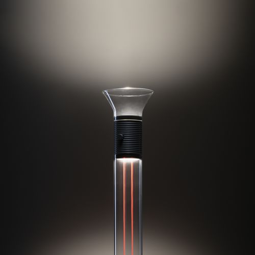 Colonna luminosa contemporanea - DIA - Martinelli Luce Spa - in alluminio verniciato / in vetro / LED