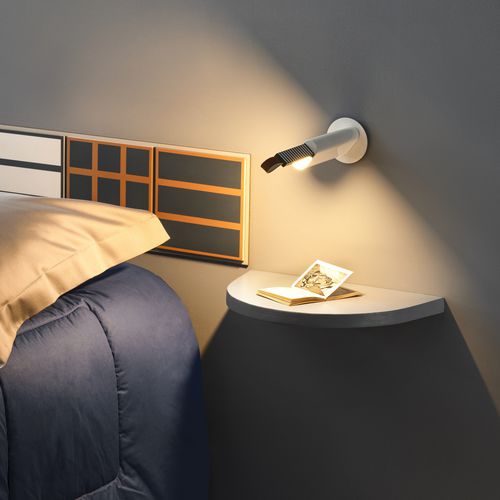 Applique contemporanea - METRICA - Martinelli Luce Spa - da interno / in alluminio / fissa