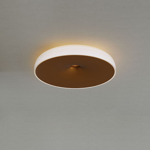 Plafoniera contemporanea - CHET-B - Martinelli Luce Spa - rotonda / in vetro / in alluminio