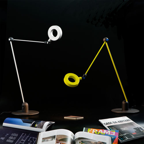 Lampada da tavolo - L'AMICA  - Martinelli Luce Spa - in alluminio / design originale / con cavo