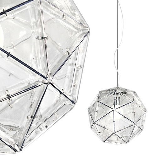 Lampada a sospensione - POLIEDRO  - Martinelli Luce Spa - in metallo / in metacrilato / design originale