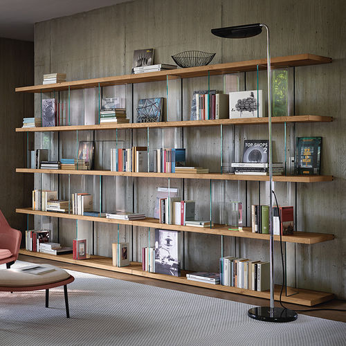 Sistema di scaffali a muro - INORI - FIAM ITALIA - autoportante / contemporaneo / in legno