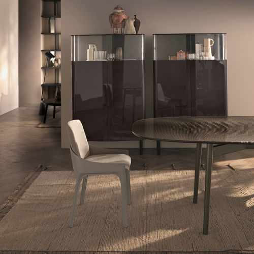 Sedia contemporanea - PLIÉ - FIAM ITALIA - da interno / in pelle / in legno