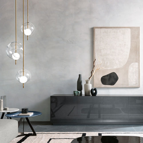 Lampada in vetro soffiato - PEARL - FIAM ITALIA - a sospensione / in metallo / in vetro di Murano