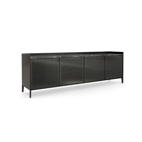 Credenza contemporanea - SEGESTA - FIAM ITALIA - in alluminio / in metallo laccato / in legno