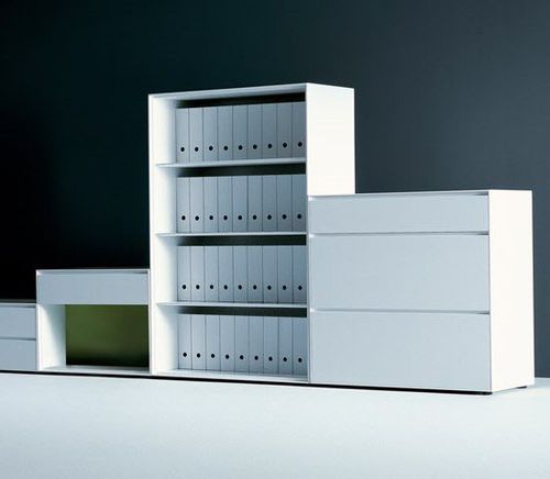 Armadio classificatore basso - BASIC - TECNO - alto / in metallo / con cassetti