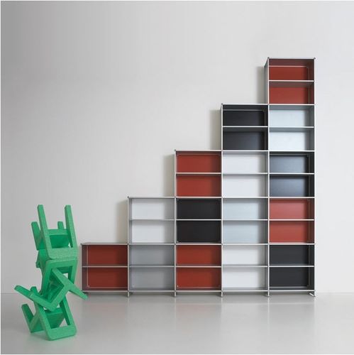 Scaffale modulare - STAIR - Fitting - contemporaneo / in metallo / bianco