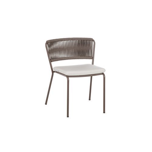 Sedia contemporanea - WEAVE - POINT - da interno / in alluminio / in alluminio