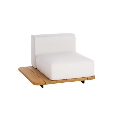Poltrona contemporanea - PAL - POINT - in espanso / in teak / epossidica