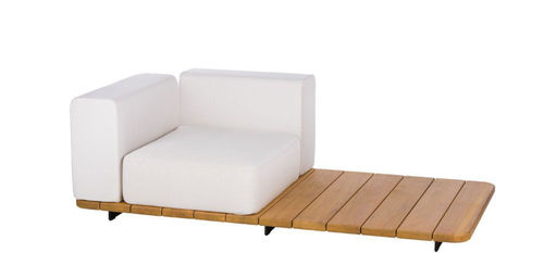 Poltrona contemporanea - PAL - POINT - in espanso / in teak / epossidica