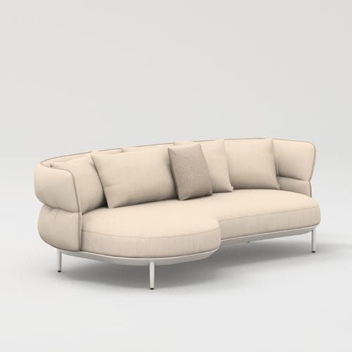 Chaise longue contemporanea - AMBA - POINT - in schiuma di poliuretano / in alluminio verniciato / in alluminio