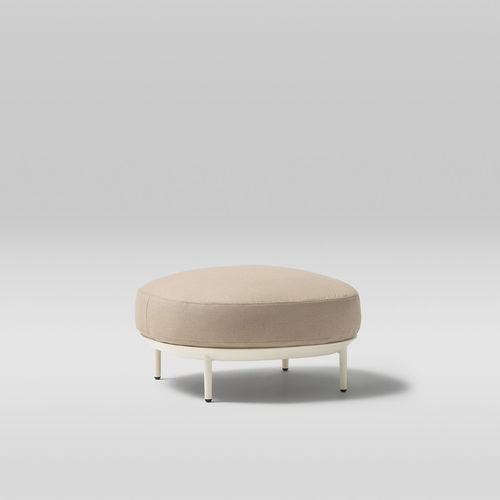 Pouf contemporaneo - AMBA - POINT - in acrilico / in alluminio / in alluminio