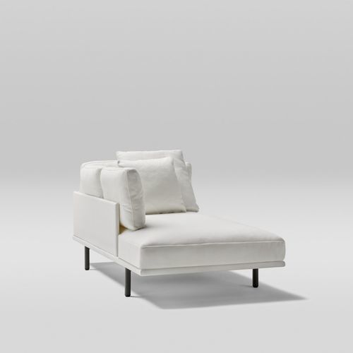 Lettino prendisole contemporaneo - LONG ISLAND - POINT - beige