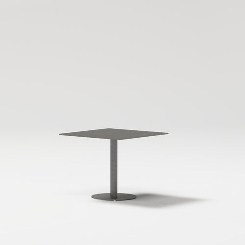 Tavolino basso contemporaneo - LIS - POINT - in alluminio verniciato / in porcellana / in teak