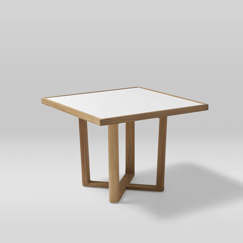 Tavolo da pranzo contemporaneo - HERITAGE - POINT - in legno / in legno / in teak