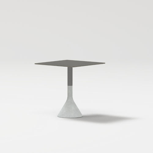 Tavolo contemporaneo - NECK - POINT - in alluminio verniciato / in alluminio termolaccato / in porcellana