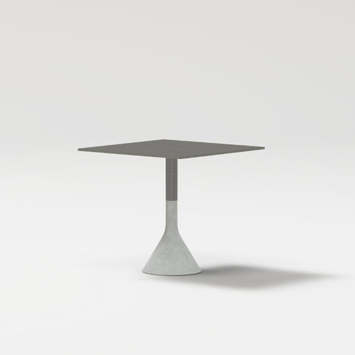 Tavolo contemporaneo - NECK - POINT - in alluminio verniciato / in alluminio termolaccato / in porcellana