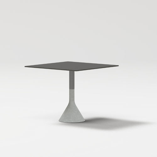 Tavolo contemporaneo - NECK - POINT - in alluminio verniciato / in alluminio termolaccato / in porcellana