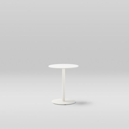 Tavolino basso contemporaneo - LIS - POINT - in alluminio verniciato / in gres / in gres porcellanato