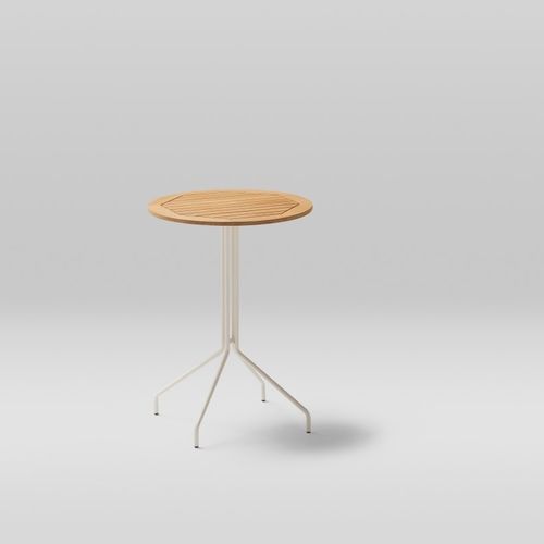 Tavolino basso contemporaneo - WEAVE - POINT - in alluminio verniciato / in terracotta / in legno