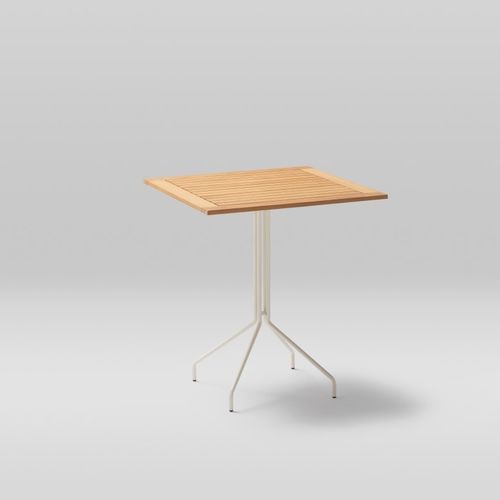Tavolino basso contemporaneo - WEAVE - POINT - in alluminio / in alluminio verniciato / in legno