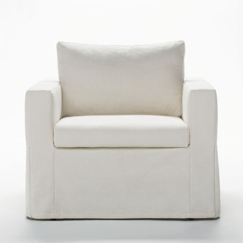 Poltrona contemporanea - DAFNE  - BERTO - in pelle / in tessuto / con rivestimento rimovibile