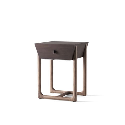 Comodino contemporaneo - SERENAS - BERTO - in noce / in legno massiccio / in frassino