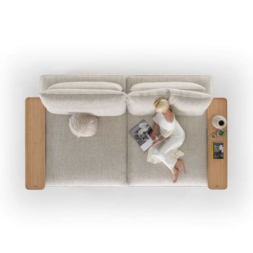 Divano modulare - DAVID CINEMA  - BERTO - design / in tessuto / in pelle
