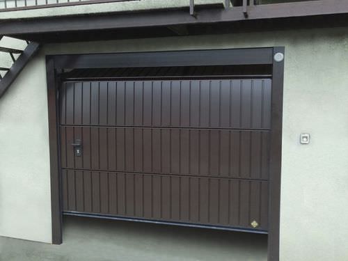 Porta sezionale per garage - PEGASO DOGA - Breda Sistemi Industriali S.p.A. - Portoni Seziona - in alluminio / automatica