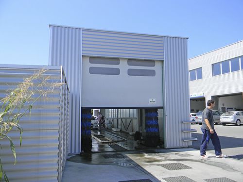 Porta industriale avvolgibile - LAMPO - Breda Sistemi Industriali S.p.A. - Portoni Seziona - in PVC / automatica / per edifici pubblici