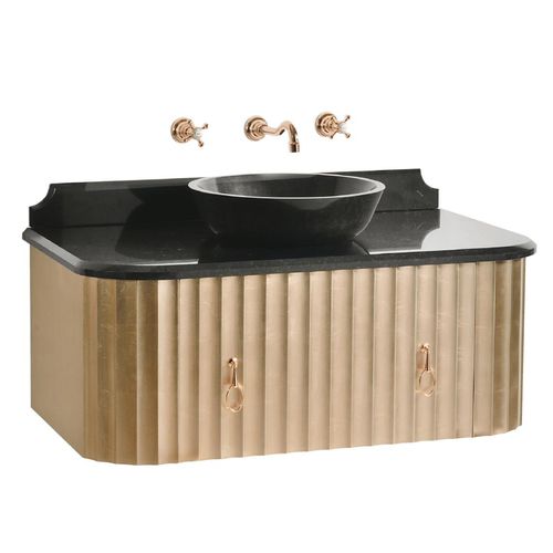 Mobile lavabo sospeso - CHARLOTTE - GENTRY HOME - in marmo / classico / con cassetti