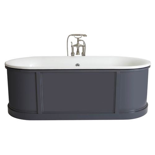 Vasca da bagno ovale - NEW CANADA - GENTRY HOME - da appoggio / in ghisa / bianca