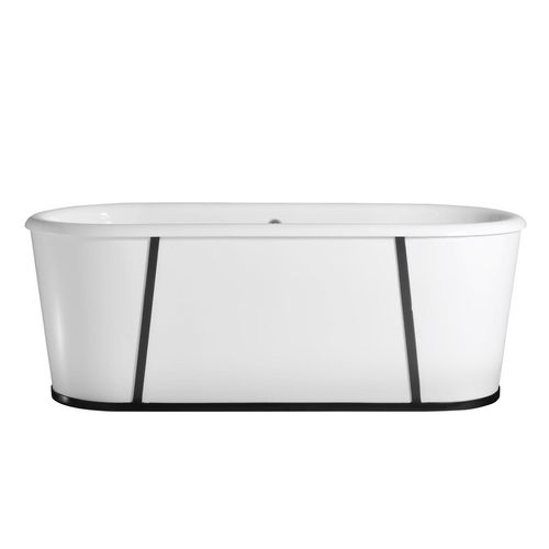 Vasca da bagno ovale - BARRY - GENTRY HOME - da appoggio / in ghisa / bianca