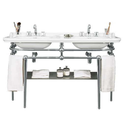 Supporto per lavabo in cromo - CÉZANNE - GENTRY HOME
