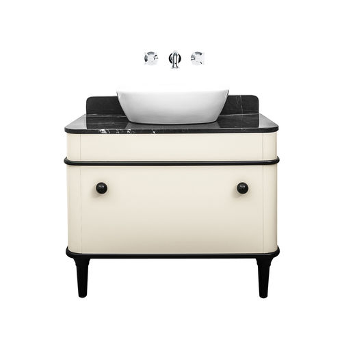 Mobile lavabo da appoggio - SOUL - GENTRY HOME - in legno / contemporaneo