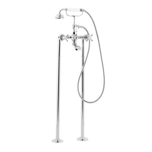 Miscelatore doppio comando da doccia - 8068-C/8069 SERIES - GENTRY HOME - per vasca / a pavimento / in metallo cromato