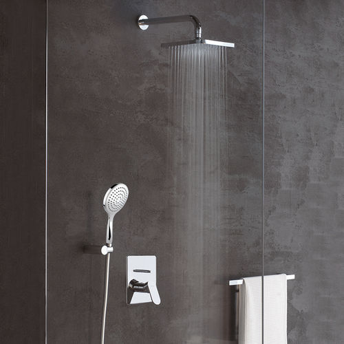 Miscelatore da doccia - GUGU : FDUU78950 - GUGLIELMI - da incasso / in acciaio / da bagno