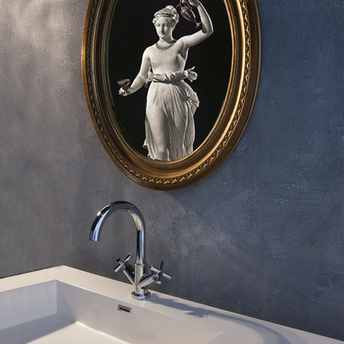 Miscelatore doppio comando per lavabo - VERA : FBPU58503 - GUGLIELMI - da appoggio / in metallo cromato / da bagno