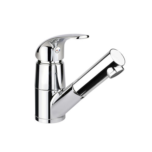 Miscelatore per lavabo - RIMA : FBRI07510 - GUGLIELMI - da appoggio / in metallo cromato / da bagno