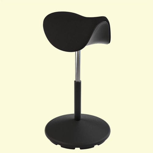 Sgabello operativo in tessuto - MOTION - VARIER - con supporto in metallo / imbottito / ad altezza regolabile