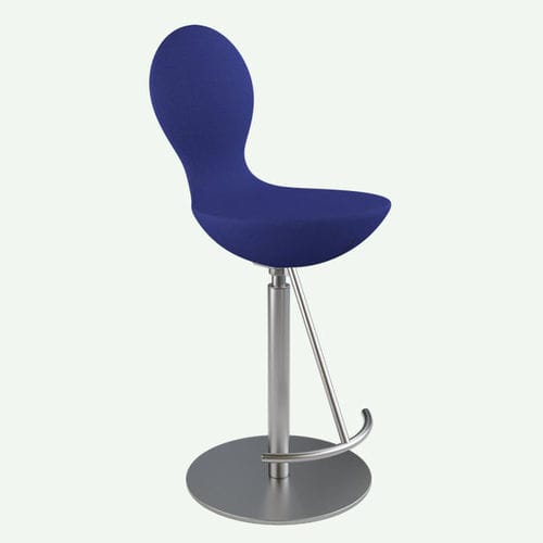 Sedia alta contemporanea - VARIER® EIGHT - VARIER - da interno / in tessuto / imbottita