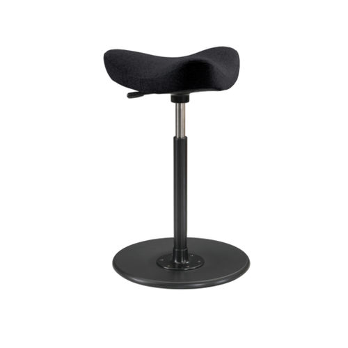 Sgabello operativo in tessuto - MOVE™ - VARIER - con supporto in metallo / imbottito / ad altezza regolabile