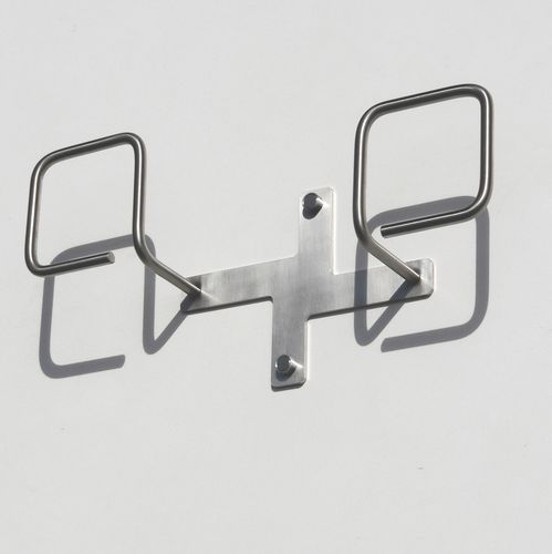 Appendiabiti a muro - DIRECTIONS 2 - INSILVIS - contemporaneo / in acciaio inossidabile / contract
