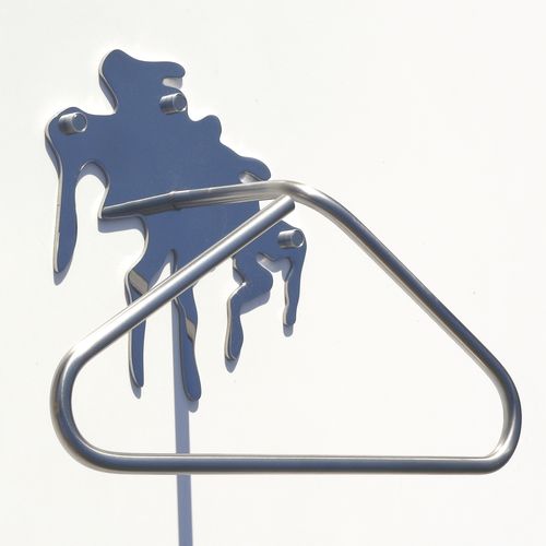 Servo muto da parete - LIQUID METAL - INSILVIS - in metallo / contemporaneo