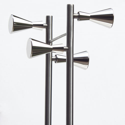 Appendiabiti da terra - MECHANIKA SUPERCONE - INSILVIS - contemporaneo / in acciaio inossidabile